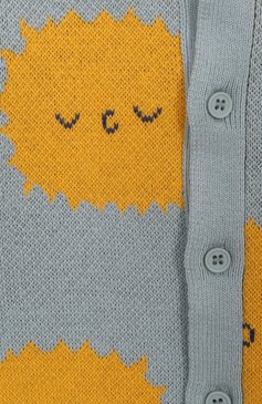 Детский хлопковый кардиган TINYCOTTONS голубого цвета, арт. SS25-316 | Фото 3 (Нос: Не проставлено; Кросс-КТ НВ: Кардиганы; Материал внешний: Хлопок; Ростовка одежда: 3 мес | 62 см, 18 мес | 86 см, 9 мес | 74 см, 6 мес | 68 см, 12 мес | 80 см, 24 мес | 92 см)