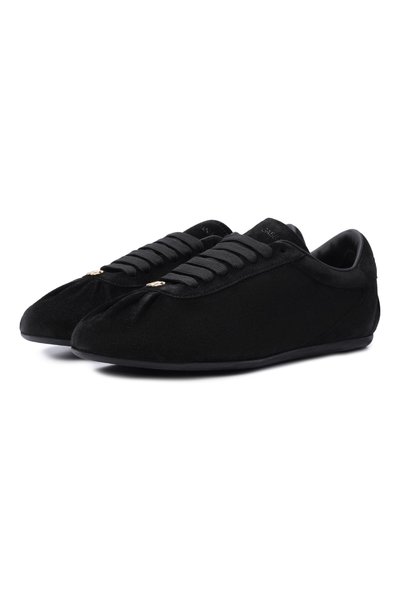 Женские замшевые кеды soft ballet DOLCE & GABBANA, арт. CK2485/A9U97_001