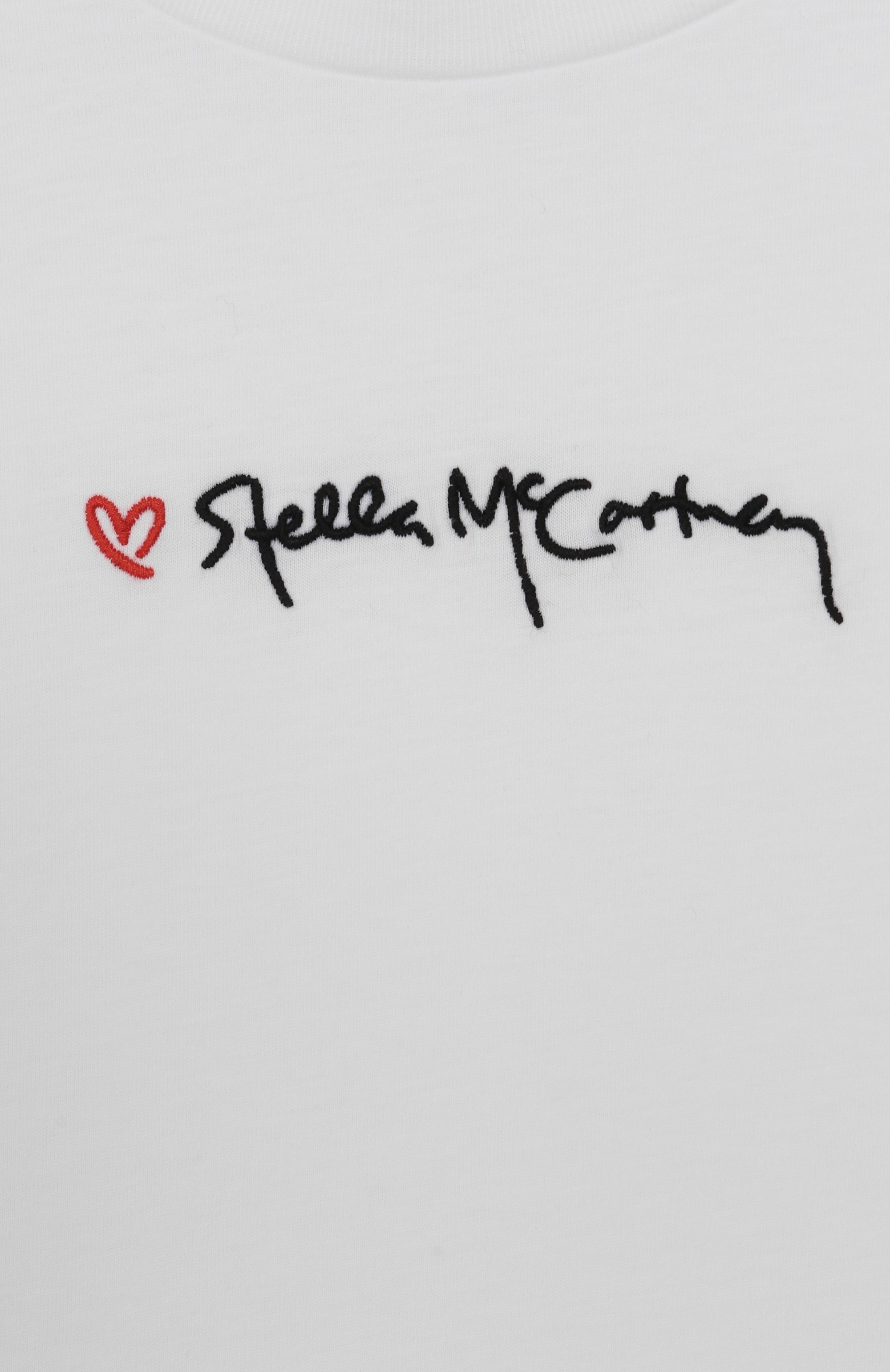 Хлопковая футболка STELLA MCCARTNEY, арт. TX8C51, фото 3