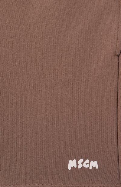 Хлопковые шорты MSGM KIDS, арт. S5MSJBBE011, фото 3