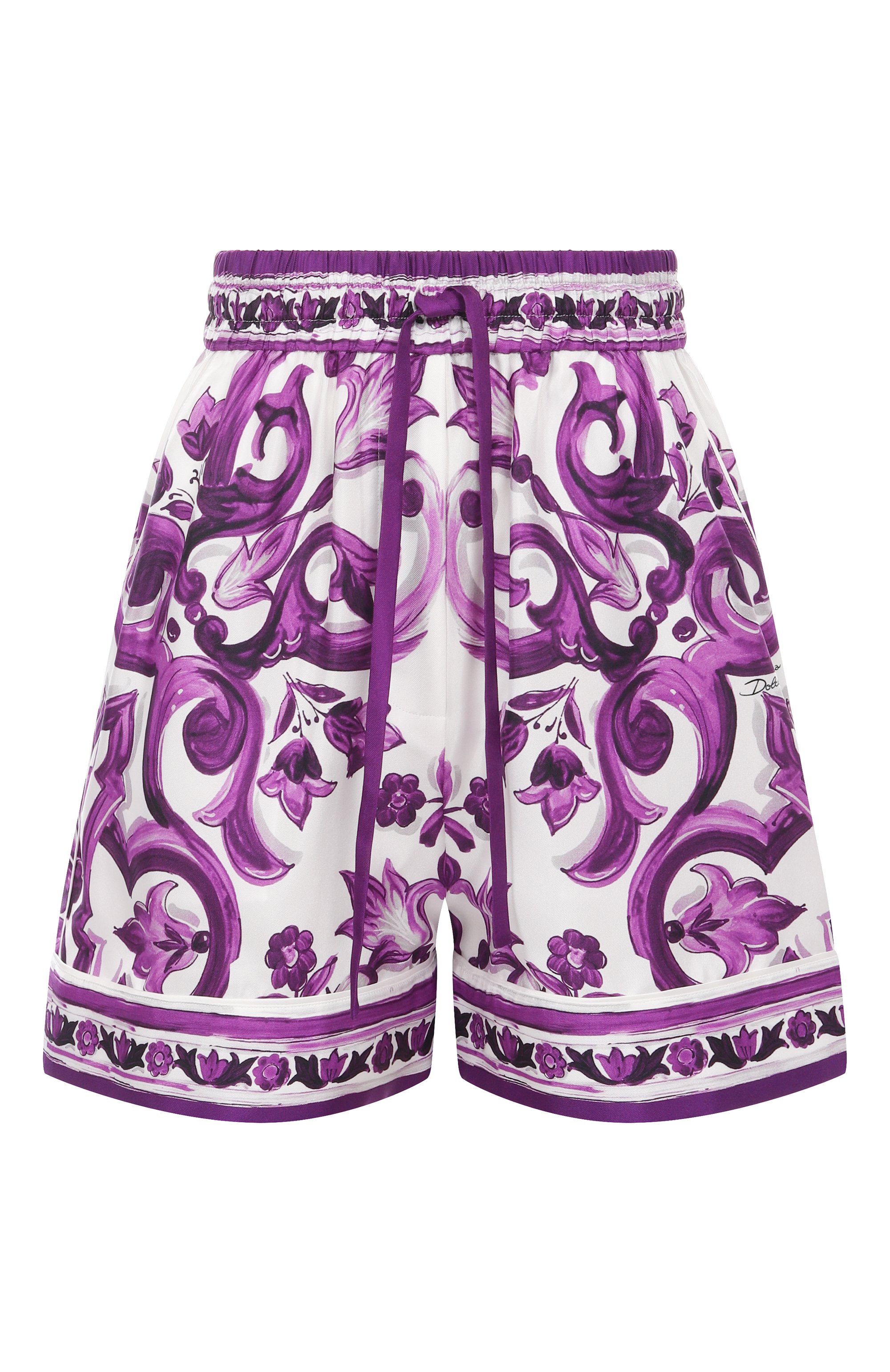 Шелковые шорты DOLCE & GABBANA, арт. FTDB9T/HI1Y7, фото 1
