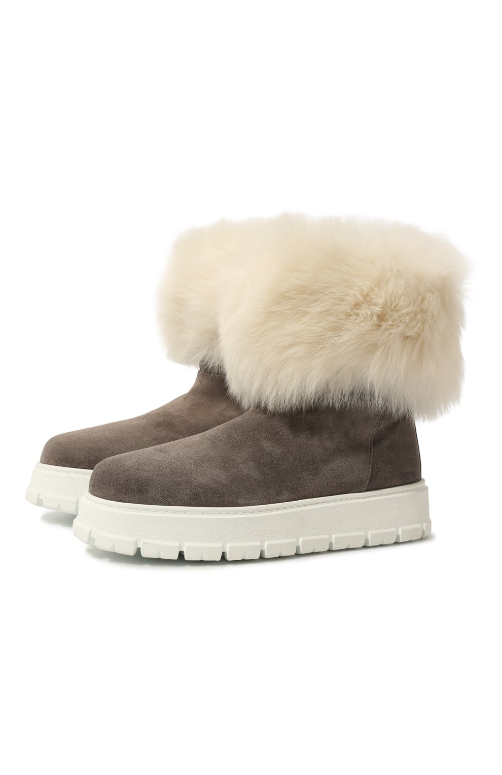 Замшевые сапоги PRADA, арт. 1T487M-JFT-F00M4-ZF45, фото 1