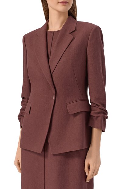 Льняной жакет BOSS, арт. 50557249, фото 3