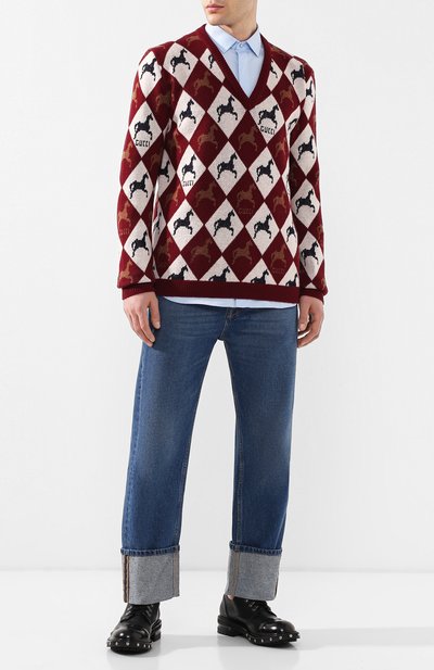 Шерстяной пуловер GUCCI, арт. 545755/XKAD4, фото 2