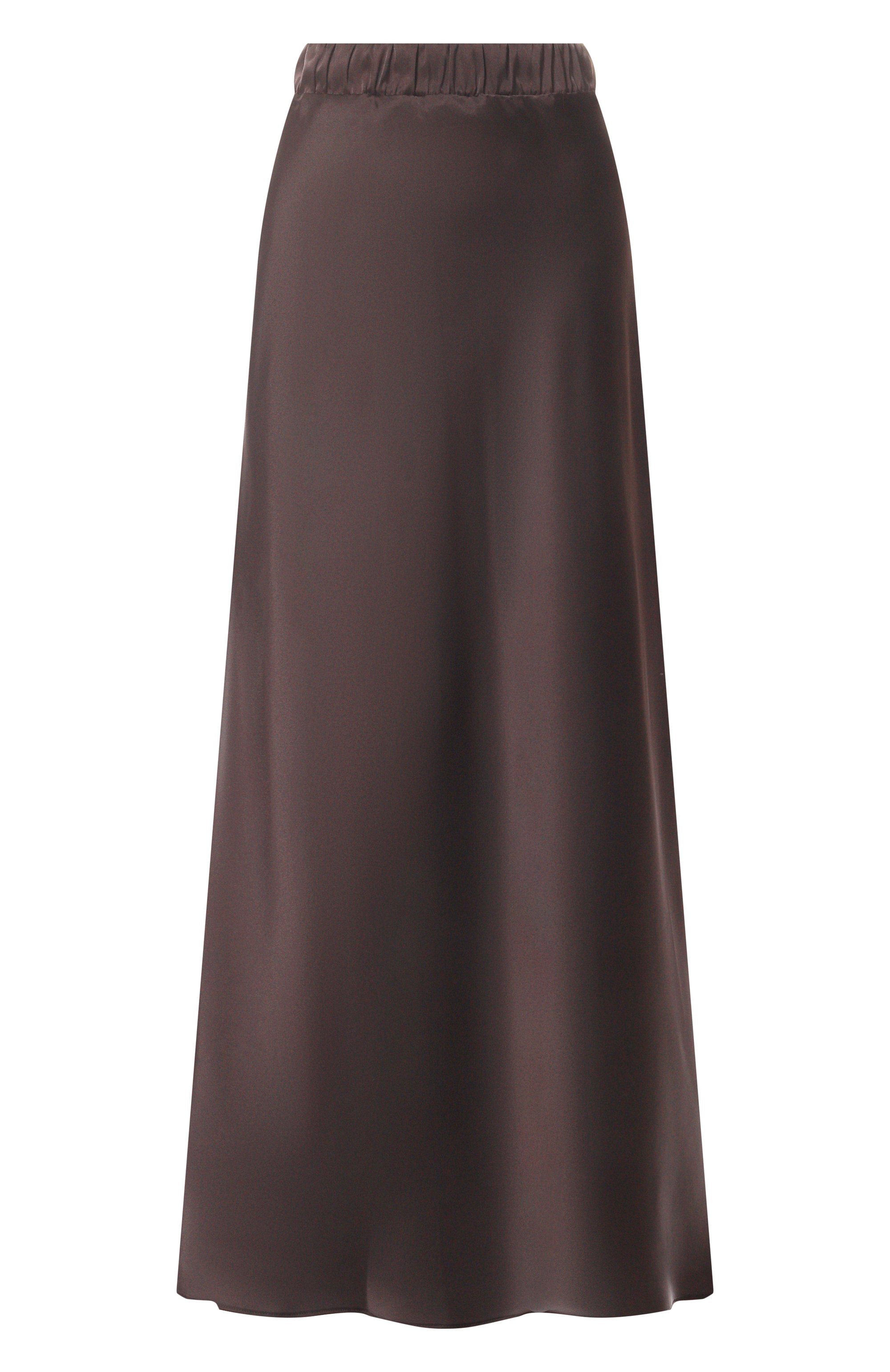 Юбка D.EXTERIOR темно-коричневого цвета по цене 39950 руб., арт. 61717, фото 1 Юбка D.EXTERIOR, арт. 61717, фото 1