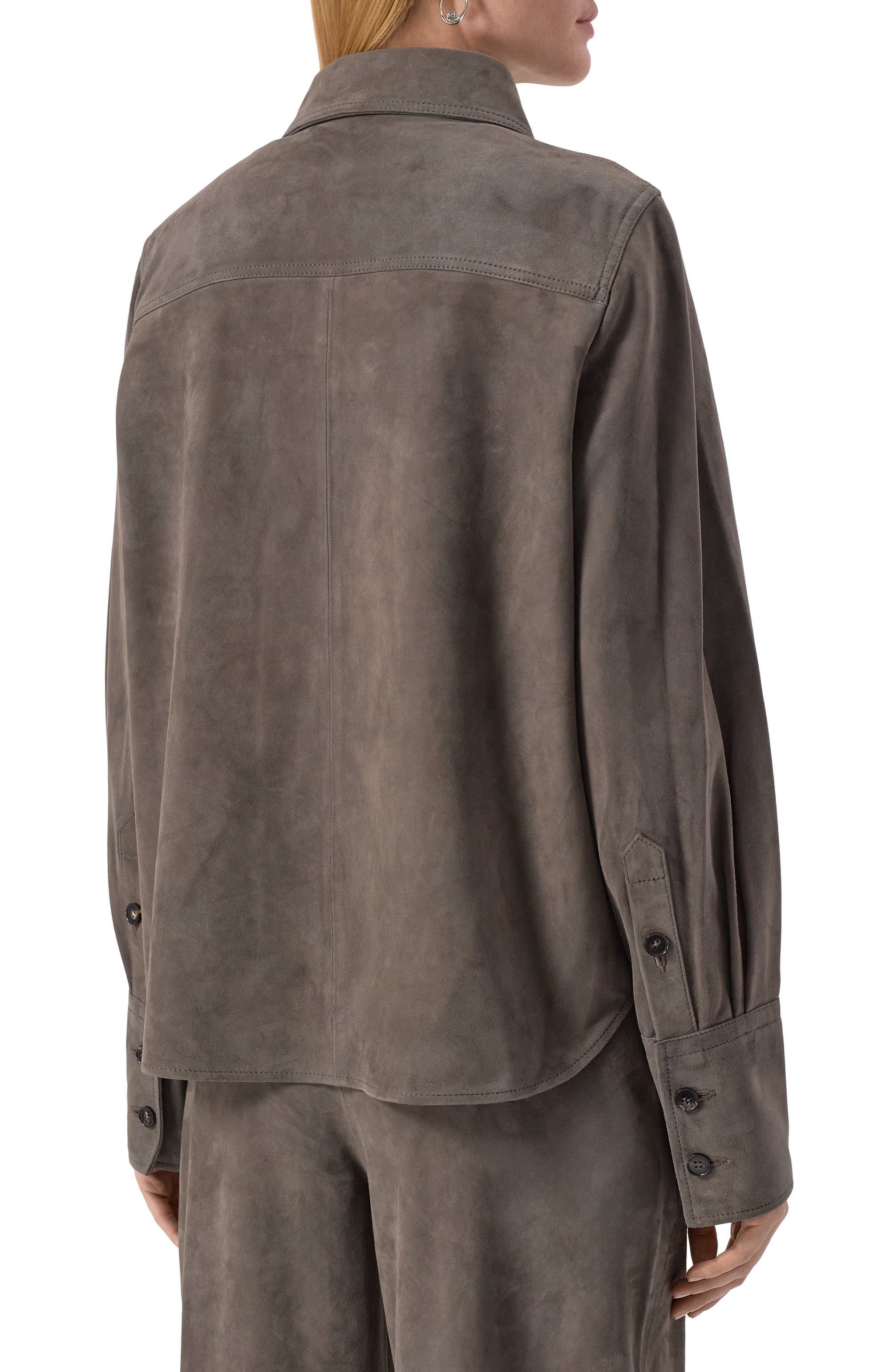 Замшевая рубашка CO, арт. 1808SSVS-S25, фото 4
