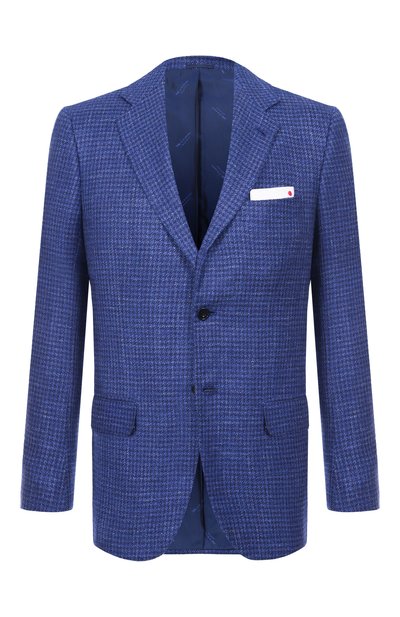 Мужской пиджак из шерсти и кашемира KITON, арт. UG81K0639E01_60