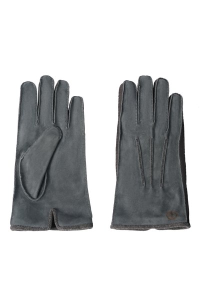 Замшевые перчатки GIORGIO ARMANI темно-серого цвета по цене 63300 руб., арт. GM004178/AF29347, фото 2 Замшевые перчатки GIORGIO ARMANI, арт. GM004178/AF29347, фото 2