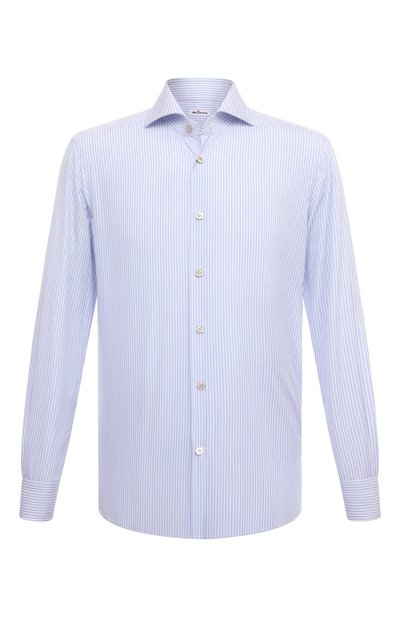 Мужская хлопковая сорочка KITON, арт. UCIH06143