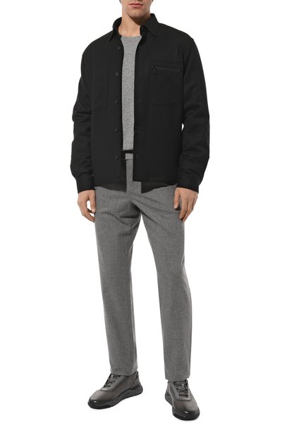 Шерстяная куртка-рубашка ZEGNA, арт. S0TM2/UEV01A8, фото 2
