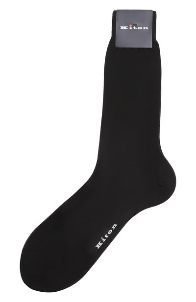 Мужские хлопковые носки KITON, арт. UCALZ10K0777H