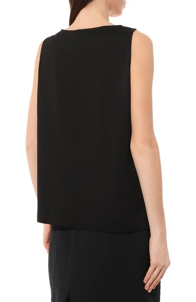 Хлопковый топ PRADA, арт. 139683-1YOA-F0002-202, фото 4