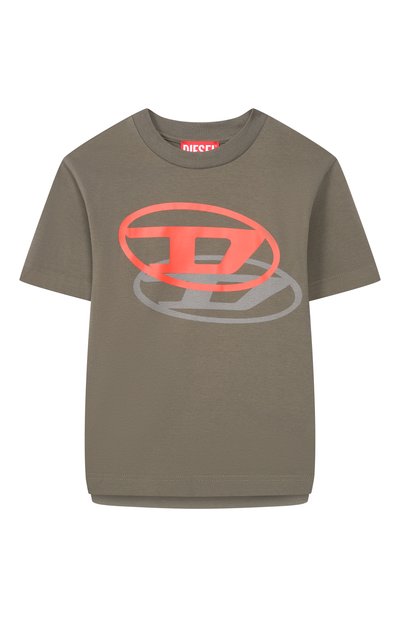 Хлопковая футболка DIESEL, арт. J02601/00YI9