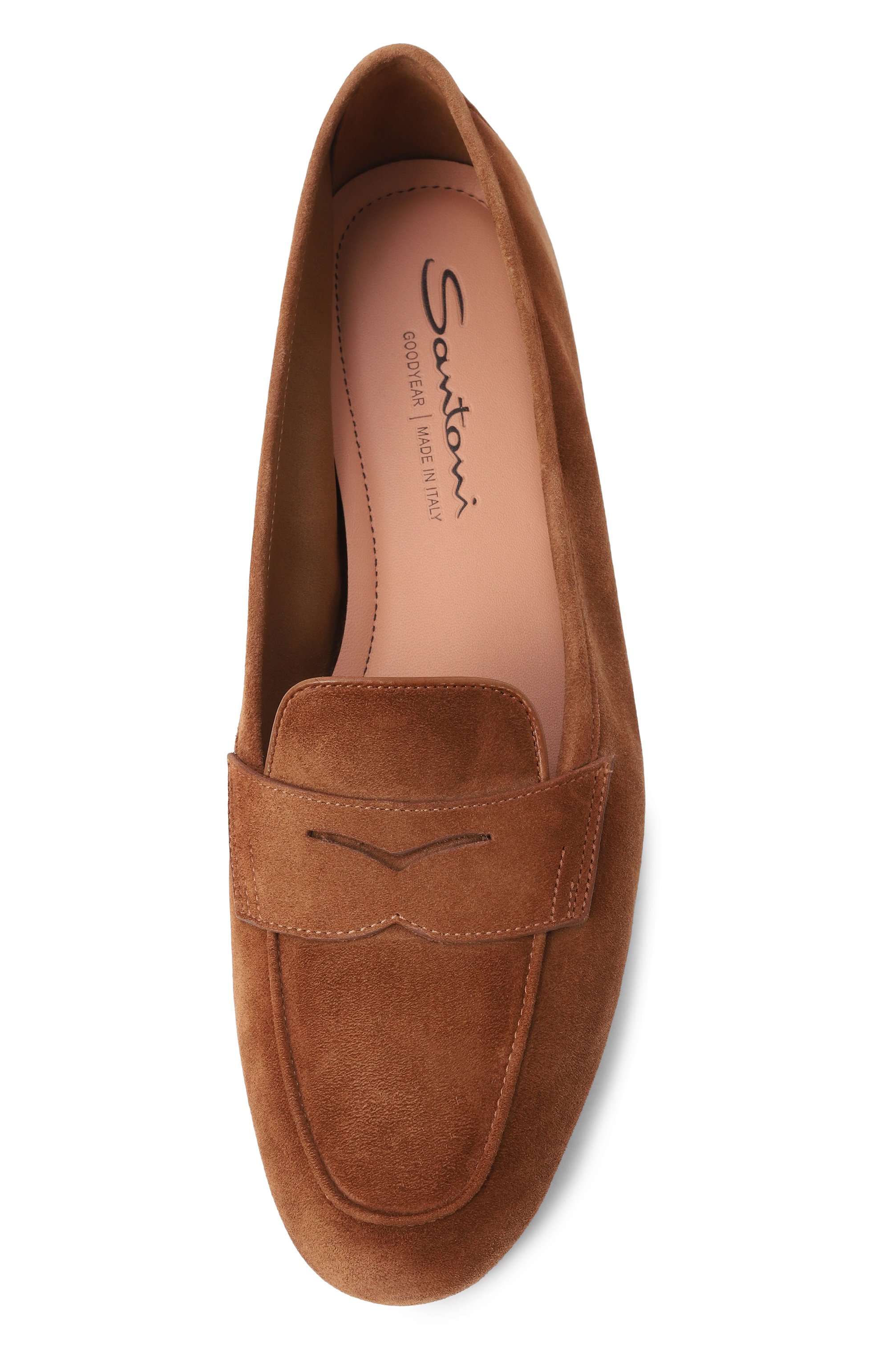 Замшевые пенни-лоферы carla SANTONI, арт. WUNG71031SA4SAEA, фото 6