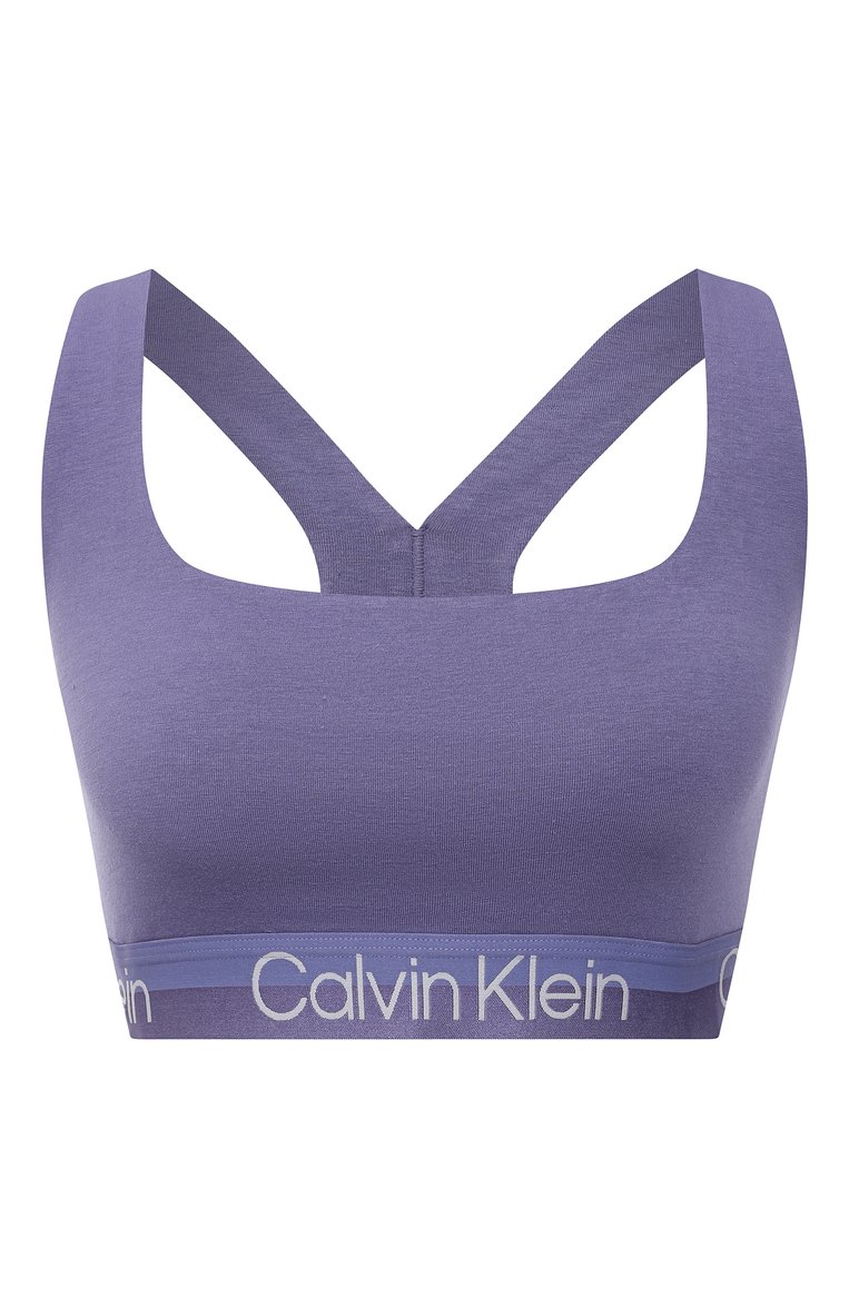 Женский сиреневый бра-топ CALVIN KLEIN купить в интернет-магазине ЦУМ ...