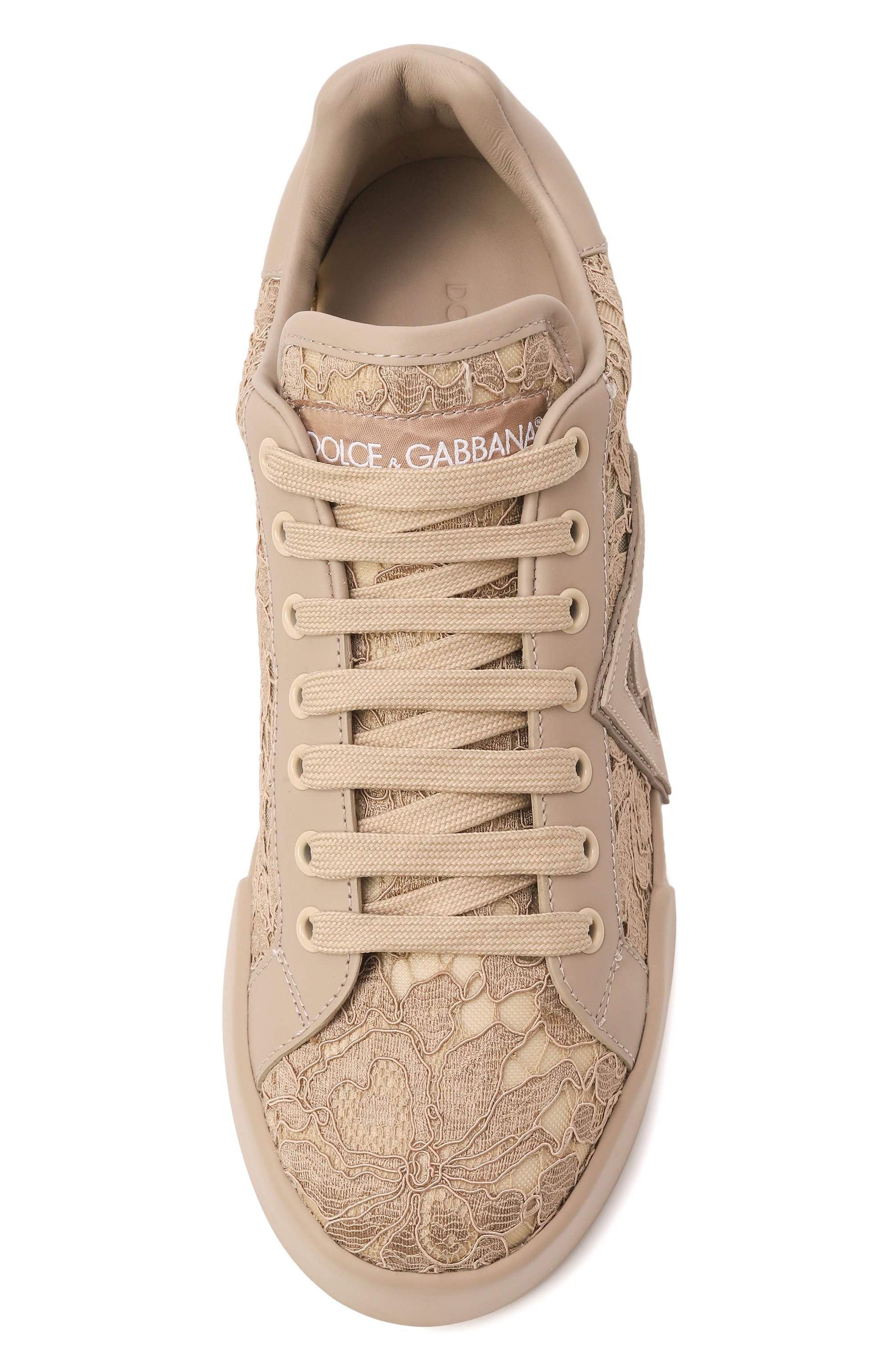 Комбинированные кеды portofino light strobel DOLCE & GABBANA, арт. CK2343/AI446, фото 6