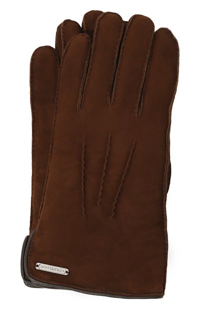 Мужские перчатки из овчины CORNELIANI, арт. 94Q317-9420579