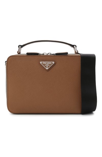 Кожаная сумка brique PRADA, арт. 2VH069-9Z2-F0401-YMI, фото 5