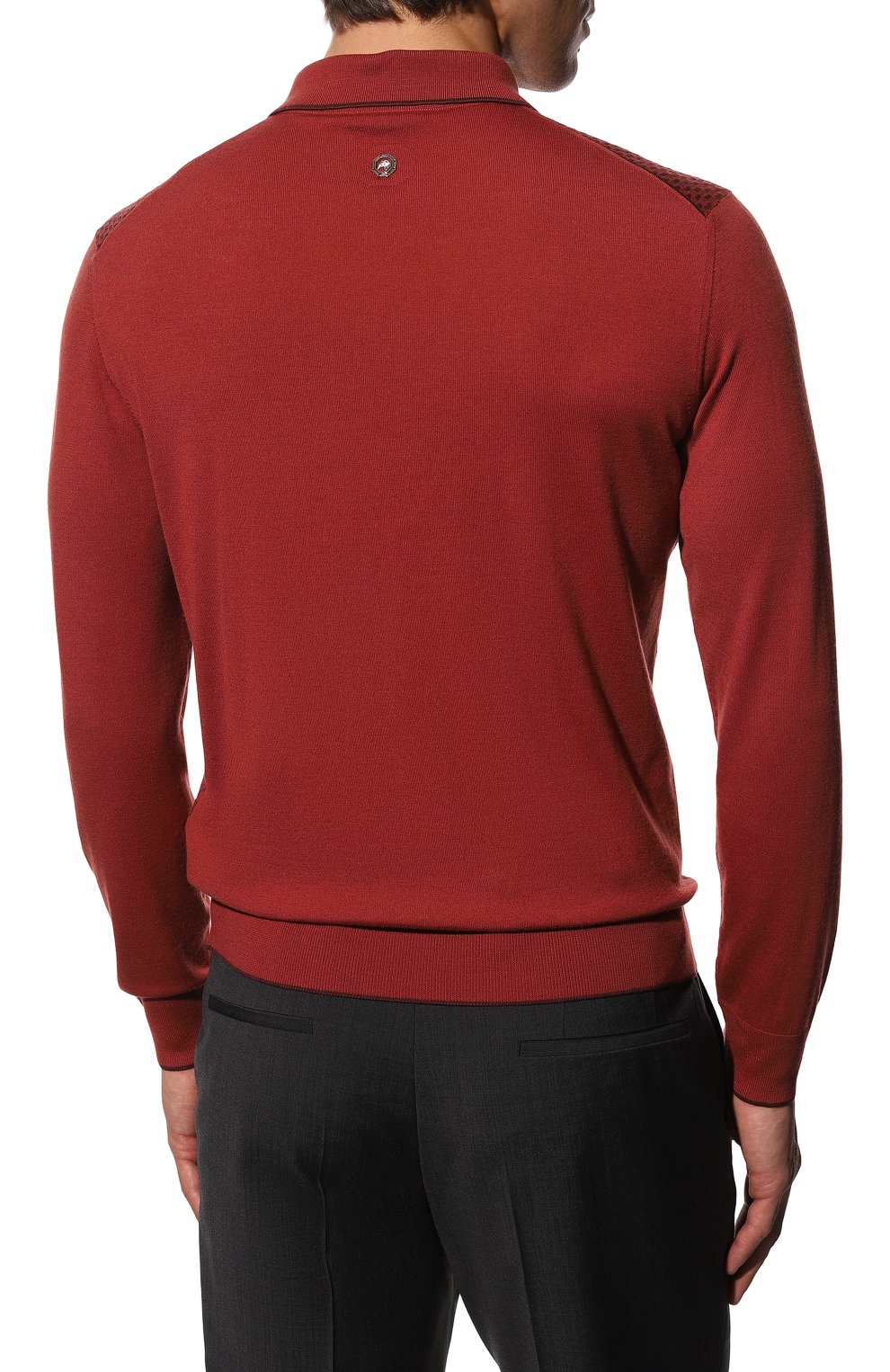 Поло из шерсти и шелка STEFANO RICCI, арт. K606310P30/F22463, фото 4