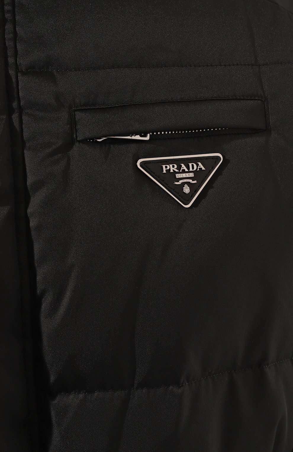 Шерстяной пуховик PRADA, арт. SGX871-1WQ8-F0002-212, фото 5