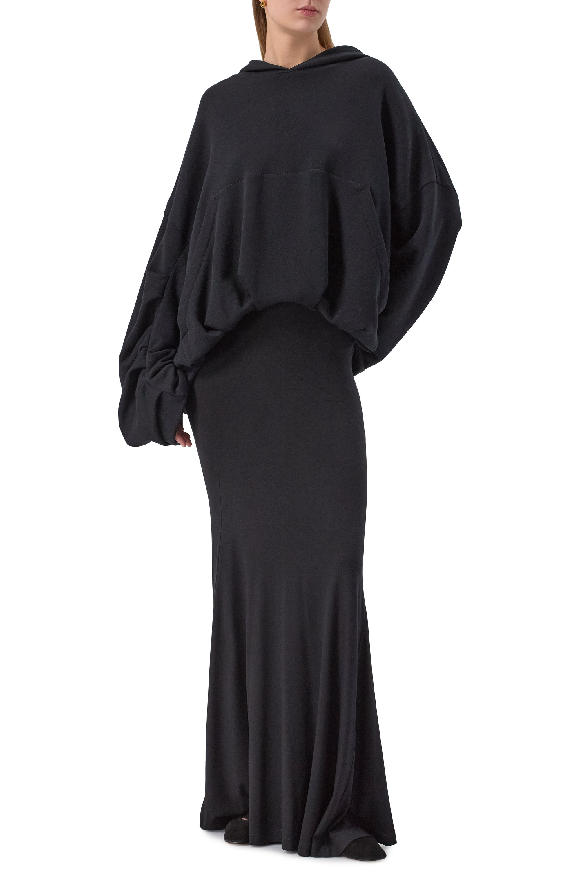 Хлопковое худи EDOMO, арт. Н013011FW2425, фото 2