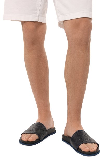 Шлепанцы из кожи каймана ZILLI, арт. H0099AM1020VLS001, фото 3