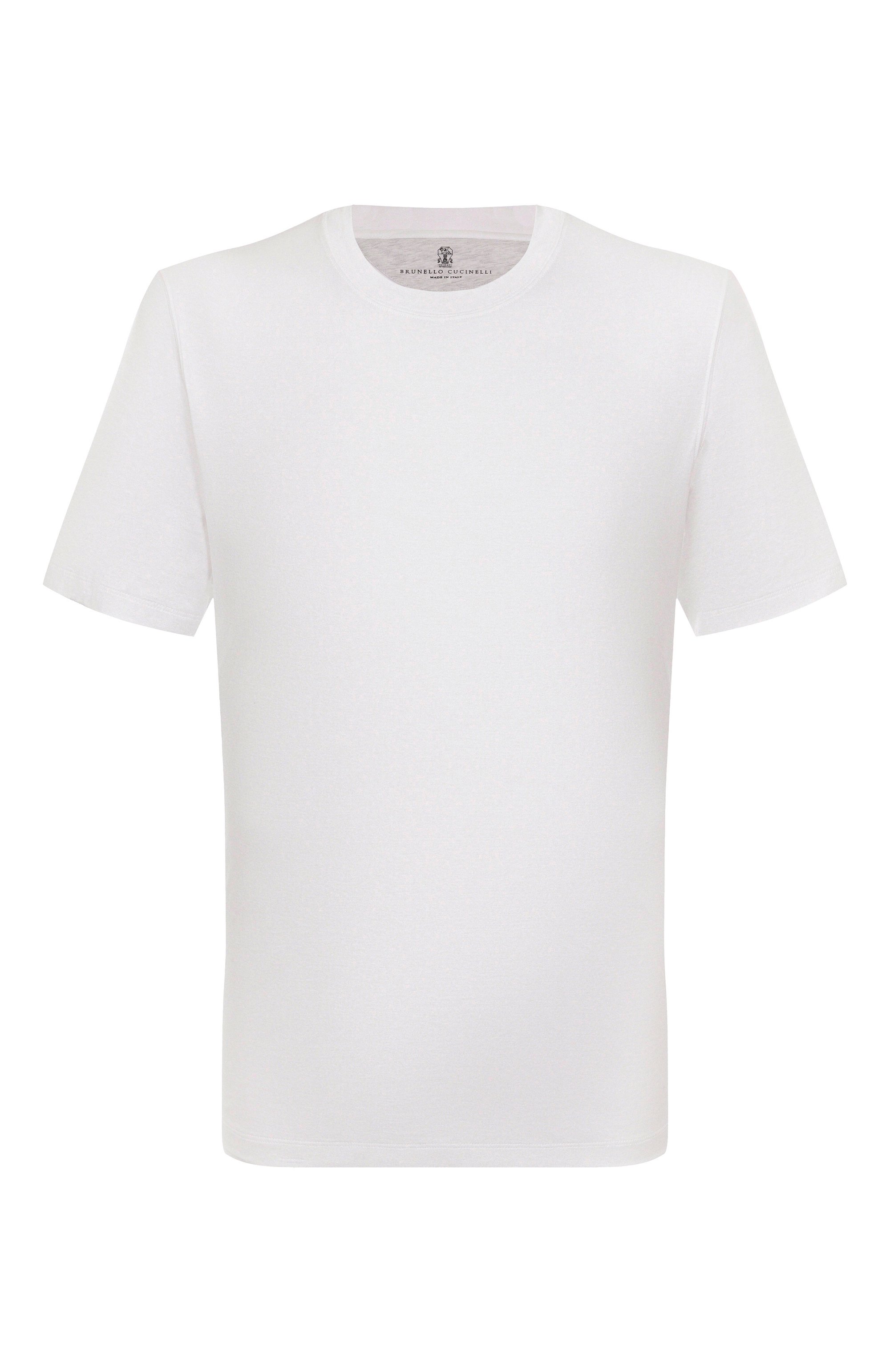 Хлопковая футболка BRUNELLO CUCINELLI, арт. M0B131308, фото 1