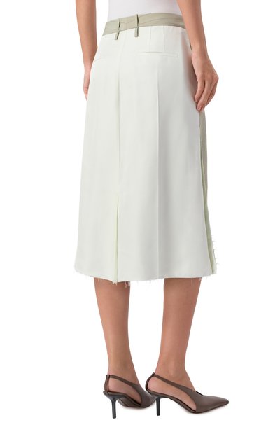 Юбка из шерсти и вискозы JIL SANDER, арт. J02MA0332/J40275, фото 4