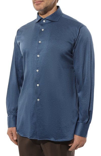 Хлопковая рубашка CANALI, арт. L756/GN02870/3XL-6XL, фото 3
