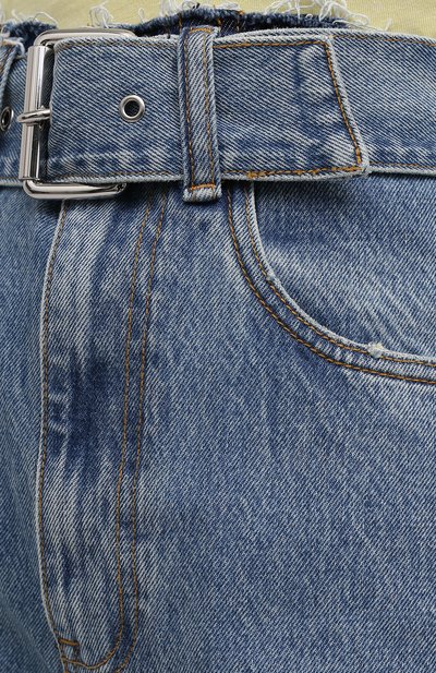 Джинсы ALEXANDER WANG голубого цвета по цене 48750 руб., арт. 4DC1214870, фото 5 Джинсы ALEXANDER WANG, арт. 4DC1214870, фото 5