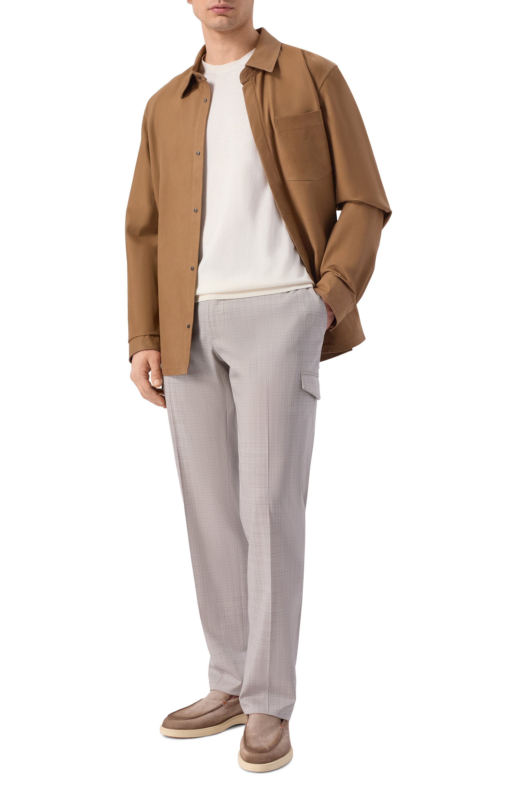 Шерстяные брюки-карго STEFANO RICCI, арт. M1T6100142/T066HA, фото 2