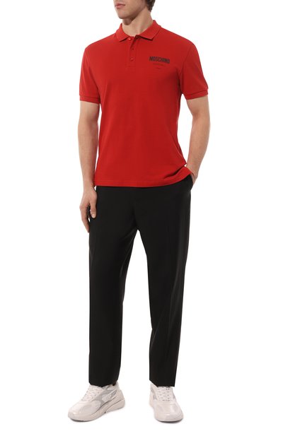 Хлопковое поло MOSCHINO, арт. 231ZZA1605/242, фото 2