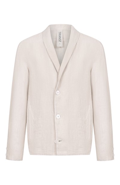 Мужской пиджак изо льна и хлопка TRANSIT, арт. CFUTRCD135