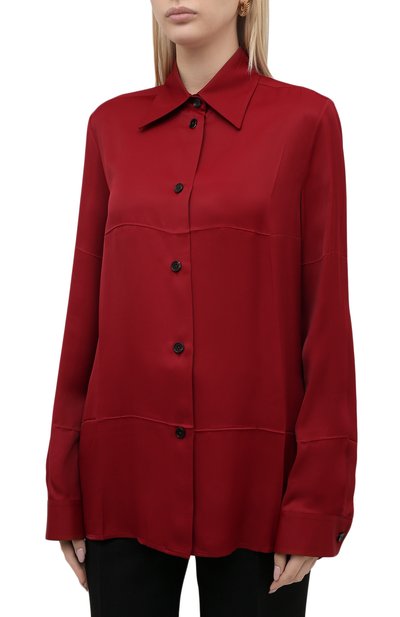 Рубашка из вискозы JIL SANDER, арт. JSWT605306-WT381500, фото 3