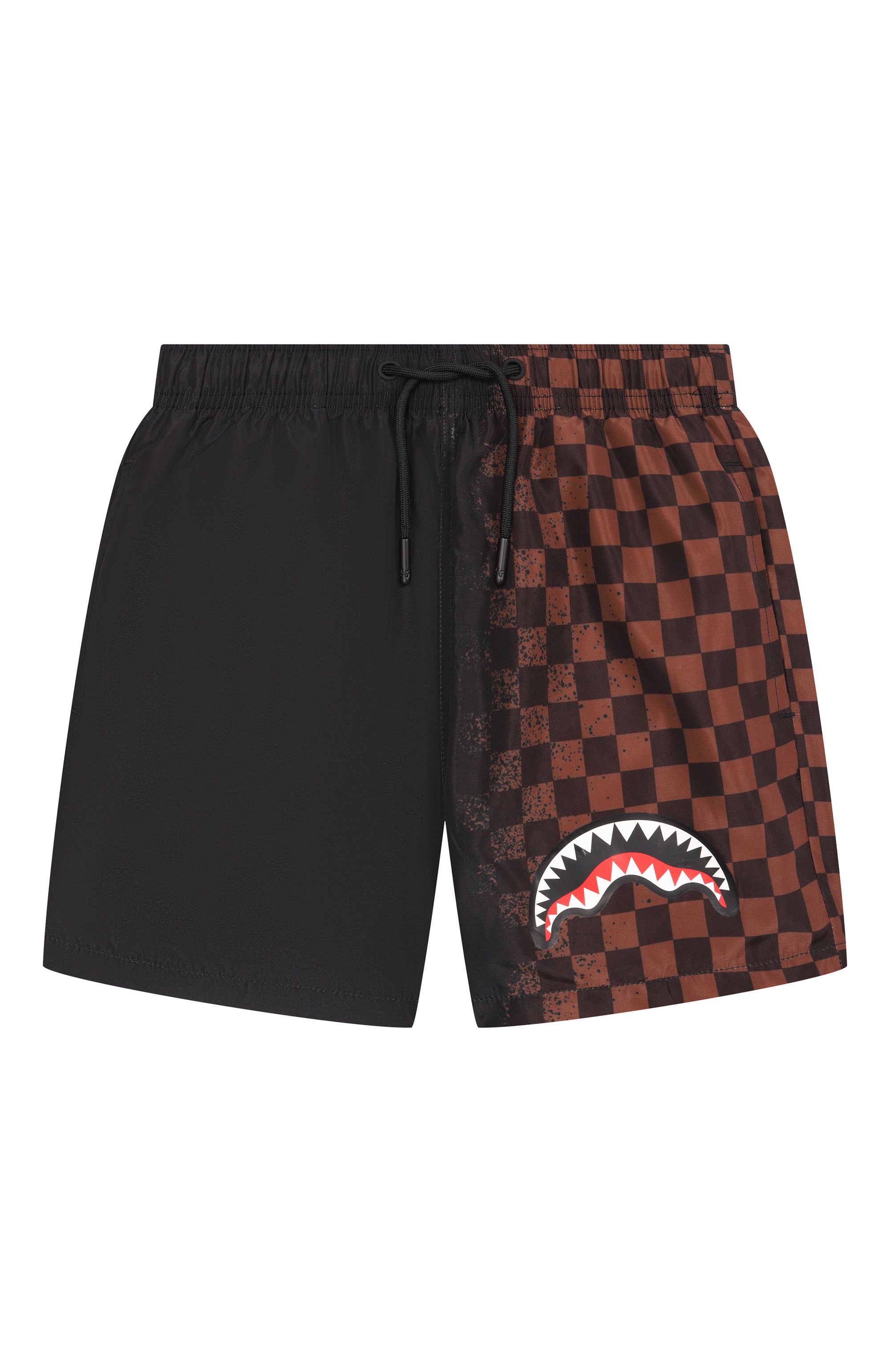 Плавки-шорты SPRAYGROUND, арт. SPY1469BLK/SPRAY SHARK IN PARIS BR0WN SWIM TRUNKS, фото 1