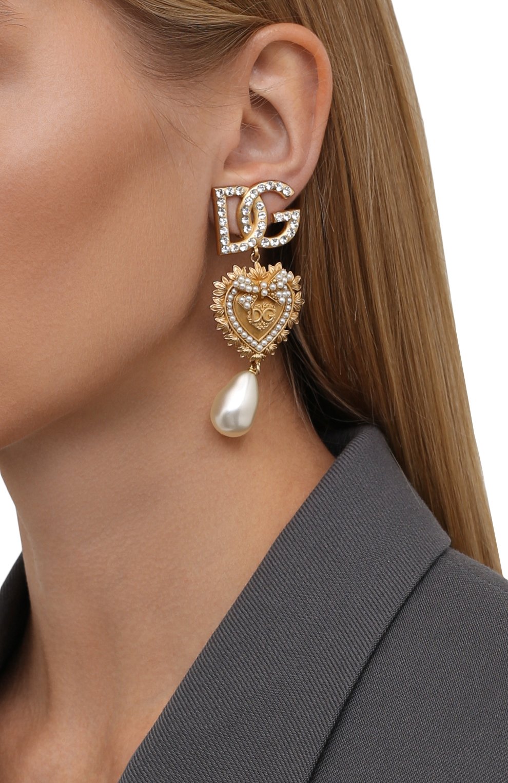 Клипсы DOLCE & GABBANA, арт. WEN6N1/W1111, фото 2