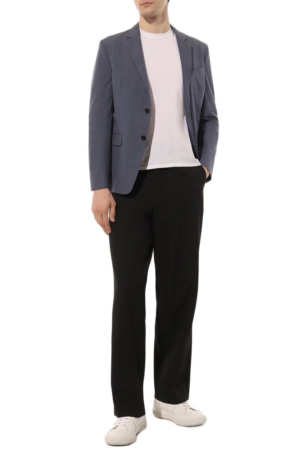 Хлопковый пиджак PRADA, арт. SD080-1BJ2-F0AFC-191, фото 2