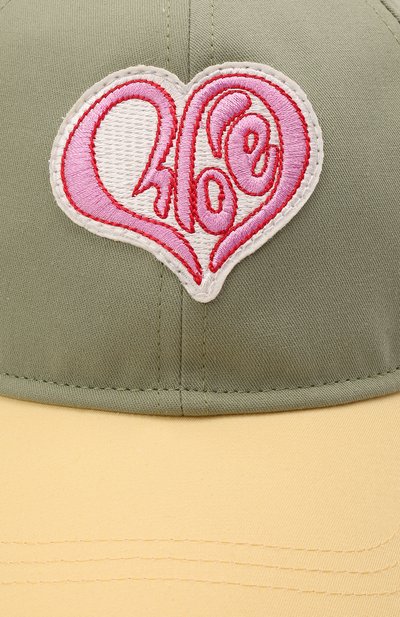 Хлопковая бейсболка CHLOÉ, арт. C11204, фото 3