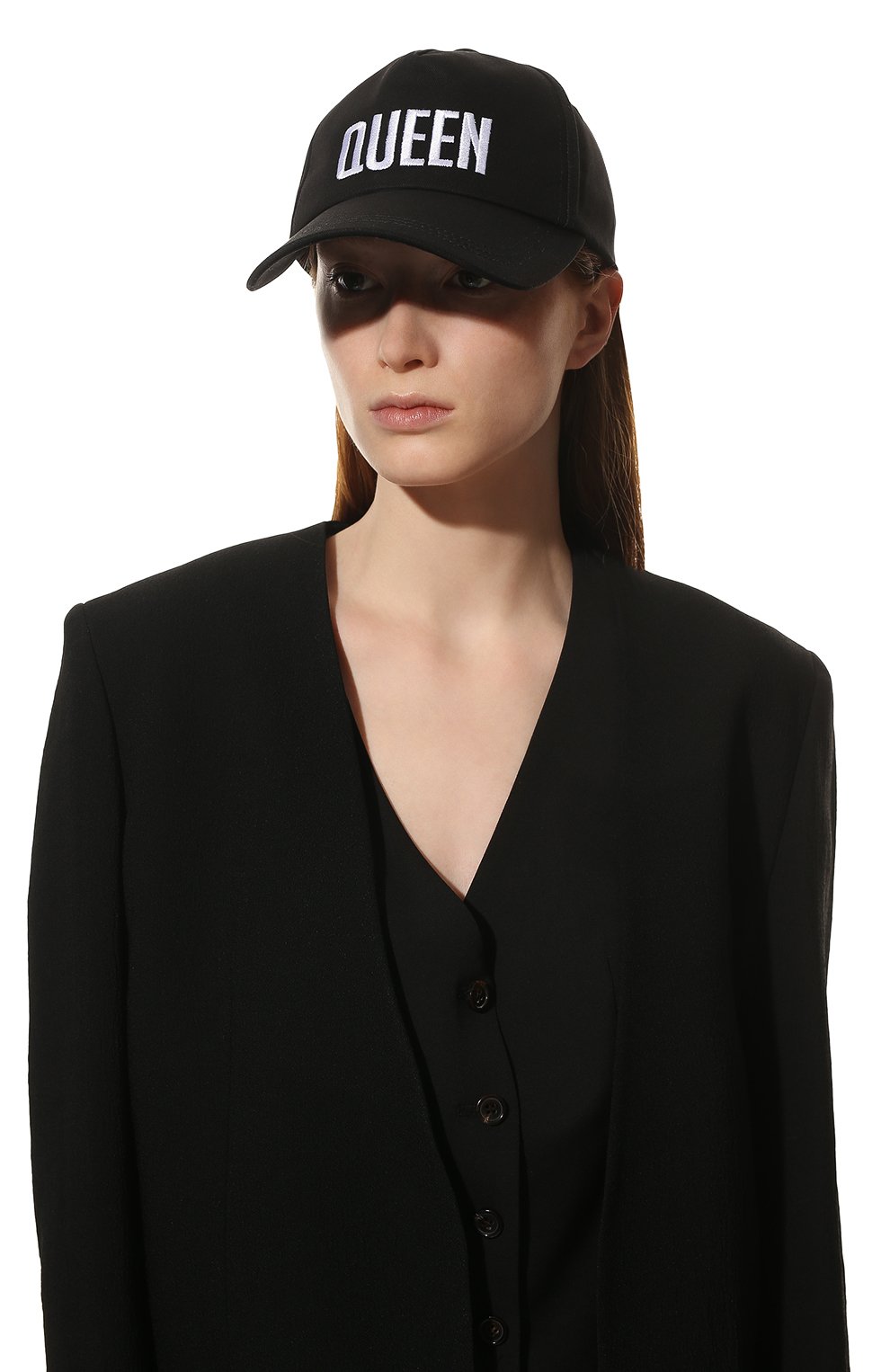 Хлопковая бейсболка SEVEN LAB, арт. CAP-Q black, фото 2