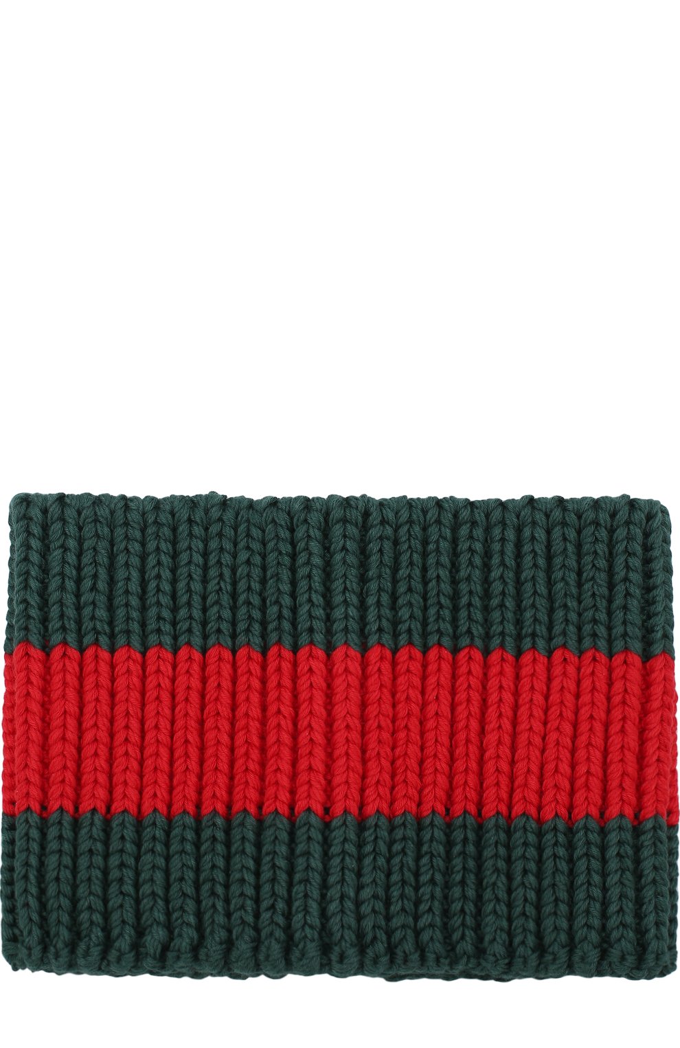 Повязка на голову с контрастной отделкой GUCCI, арт. 495490/4K111, фото 1