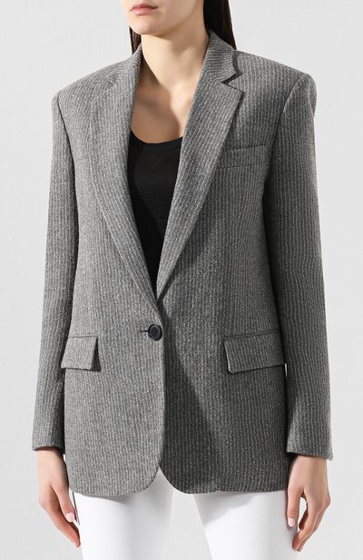 Жакет из смеси шерсти и льна ISABEL MARANT, арт. VE0887-19P010I/ELDER, фото 3