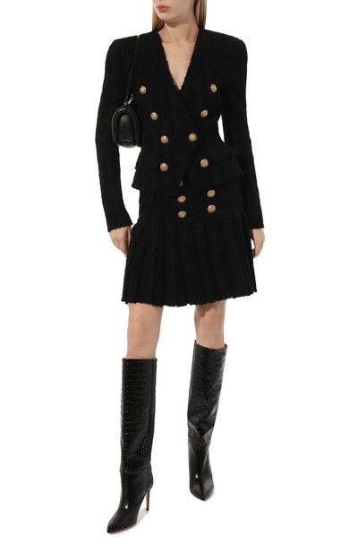 Жакет BALMAIN черного цвета по цене 250500 руб., арт. AF1SI204KD76, фото 2 Жакет BALMAIN, арт. AF1SI204KD76, фото 2