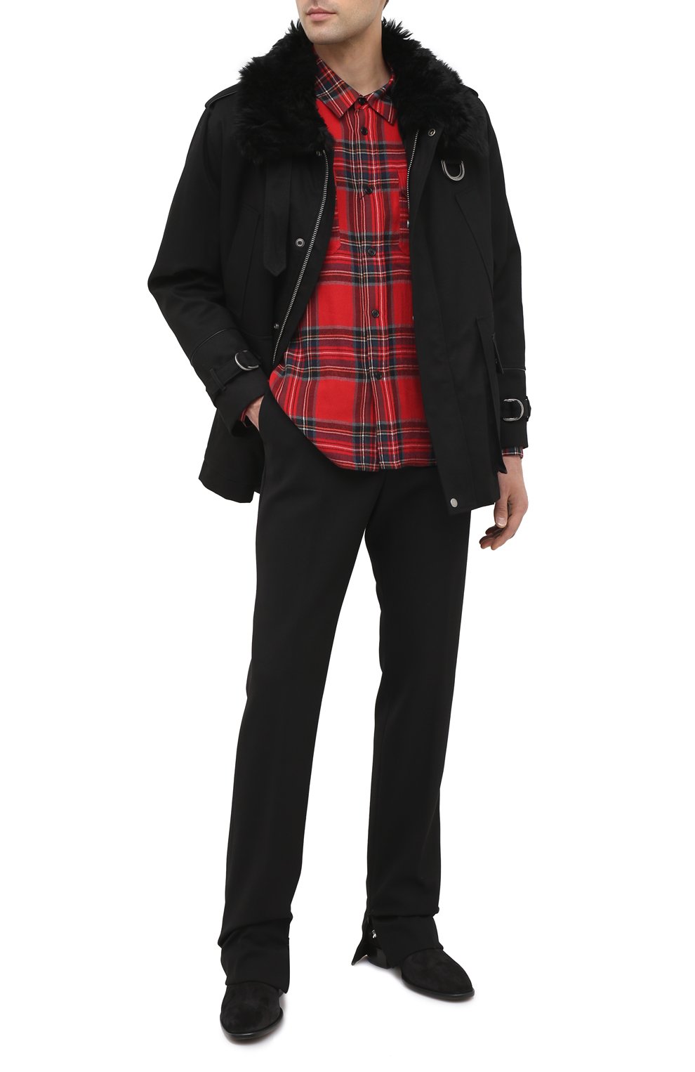 Парка с меховой подкладкой SAINT LAURENT, арт. 616419/Y9B07, фото 2