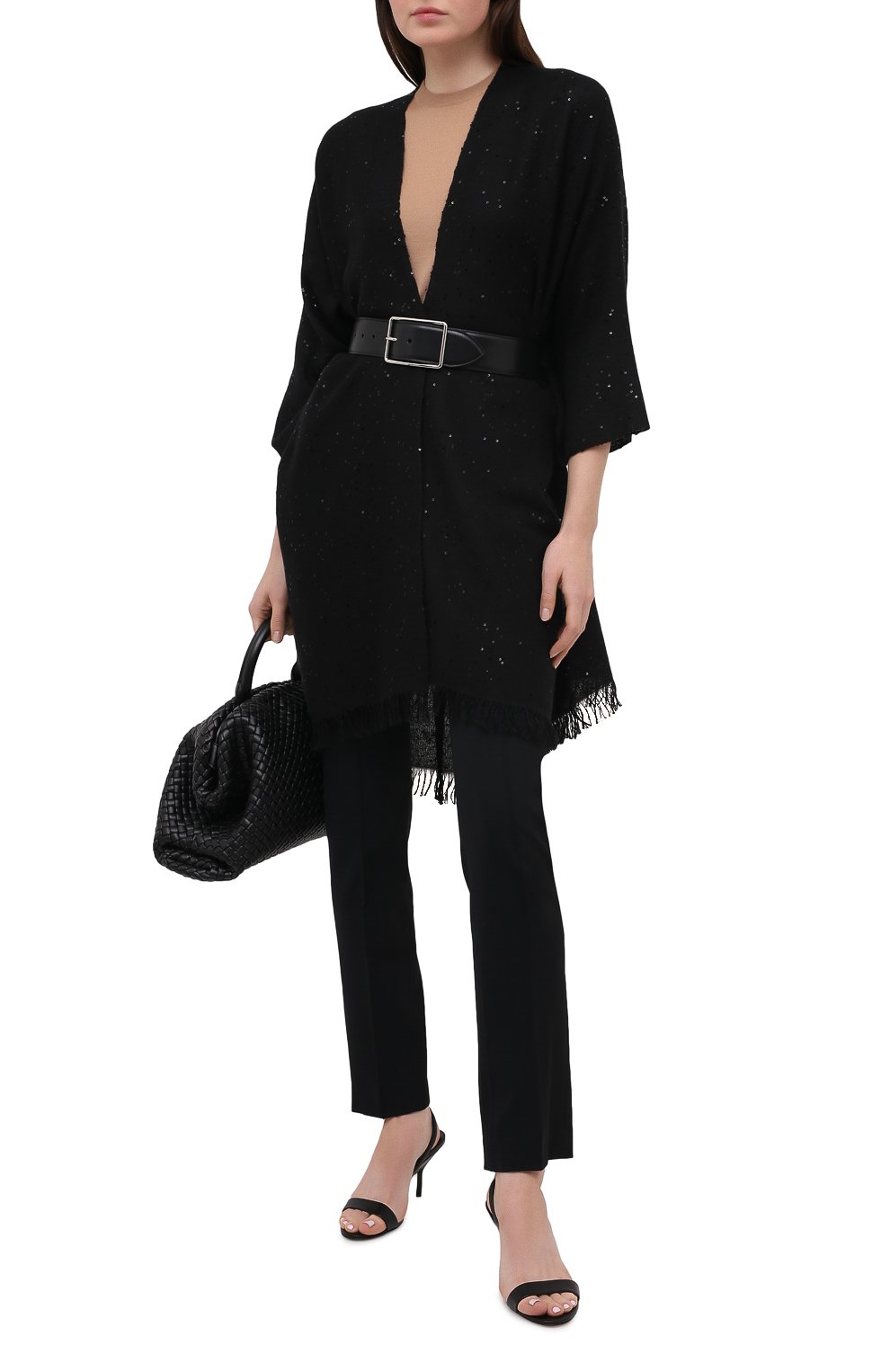 Пончо из смеси кашемира и шелка BRUNELLO CUCINELLI, арт. MSCDVSP18, фото 2