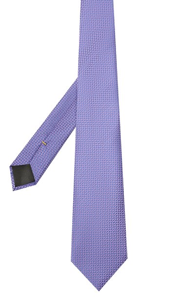 Шелковый галстук CANALI сиреневого цвета по цене 11500 руб., арт. 18/HJ03120, фото 2 Шелковый галстук CANALI, арт. 18/HJ03120, фото 2