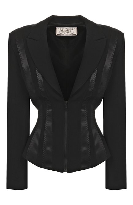 Женский жакет из хлопка и вискозы DANIIL ANTSIFEROV, арт. DA_1625