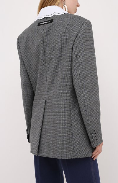 Жакет из вискозы MIU MIU, арт. MH1607-1UB7-F0031, фото 4