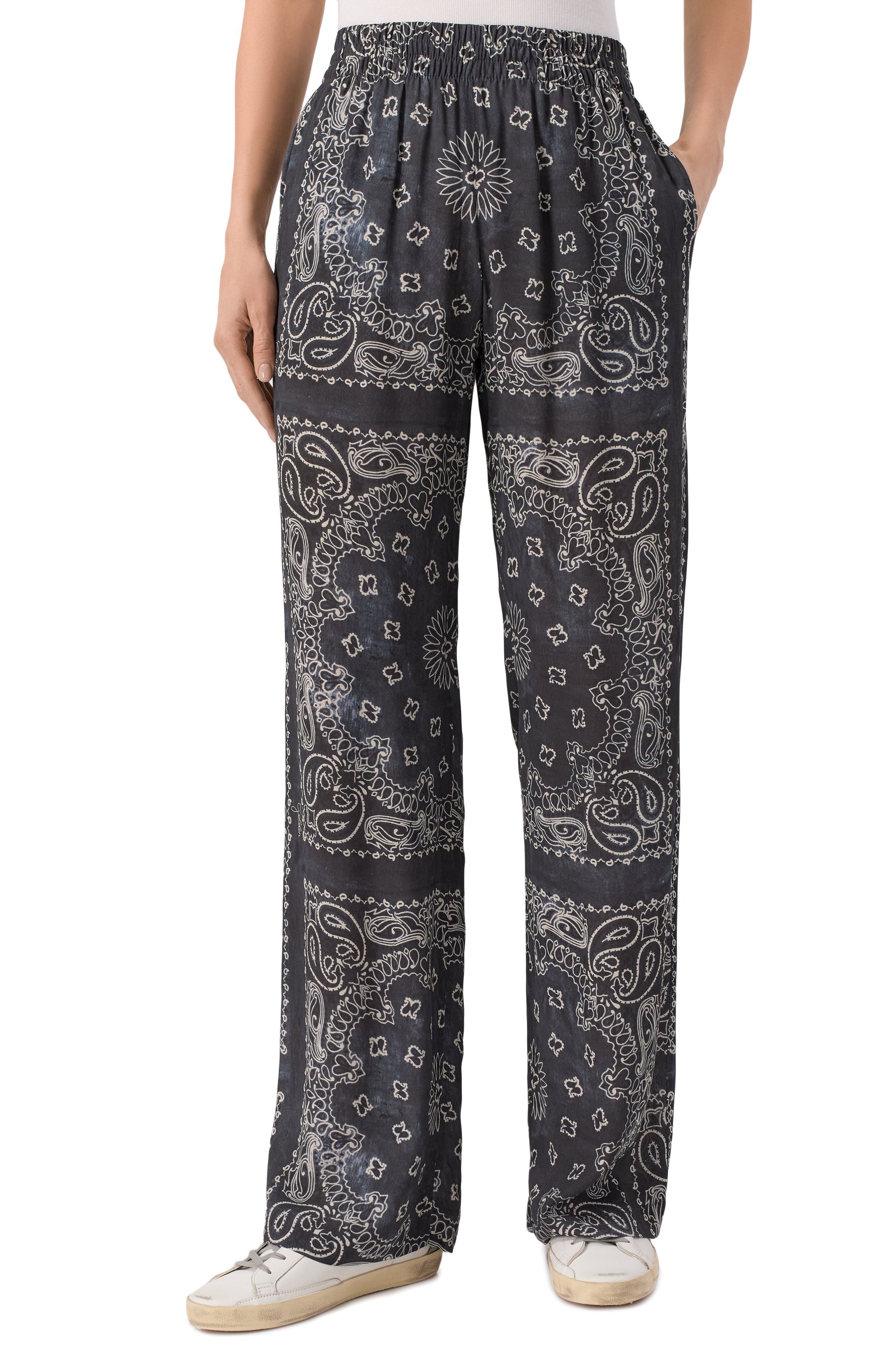 Брюки из вискозы GOLDEN GOOSE DELUXE BRAND, арт. GWP00821.P001257, фото 3