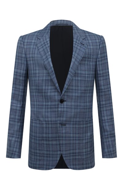 Пиджак из шерсти и шелка ZEGNA, арт. 348099/122520, фото 1