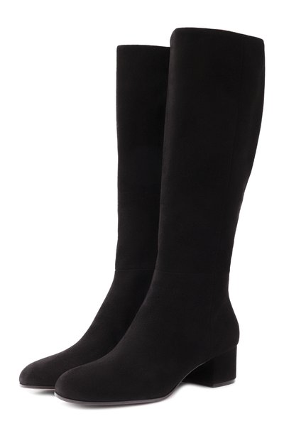 Женские замшевые сапоги joelle 45 GIANVITO ROSSI, арт. G80107.45RIC.C45NER0